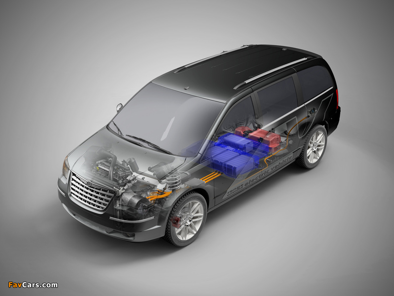 Pictures of Chrysler Town & Country EV Concept 2009 (800 x 600)