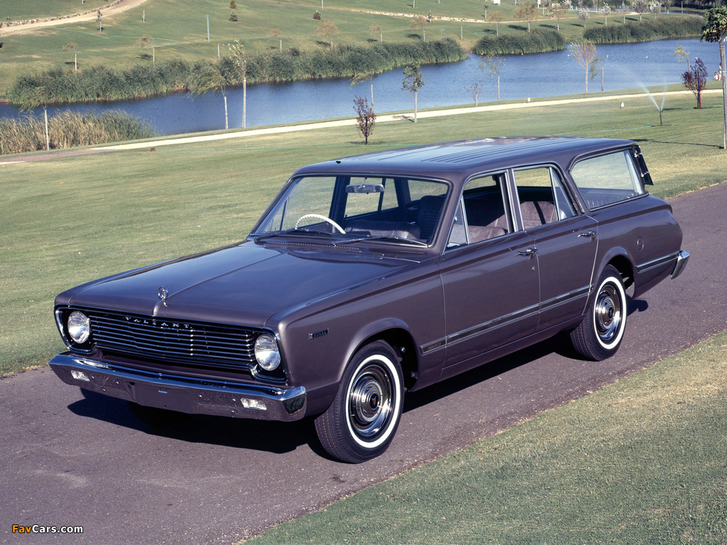 Chrysler Valiant Regal Safari (VC) 1966–67 wallpapers (1024 x 768)