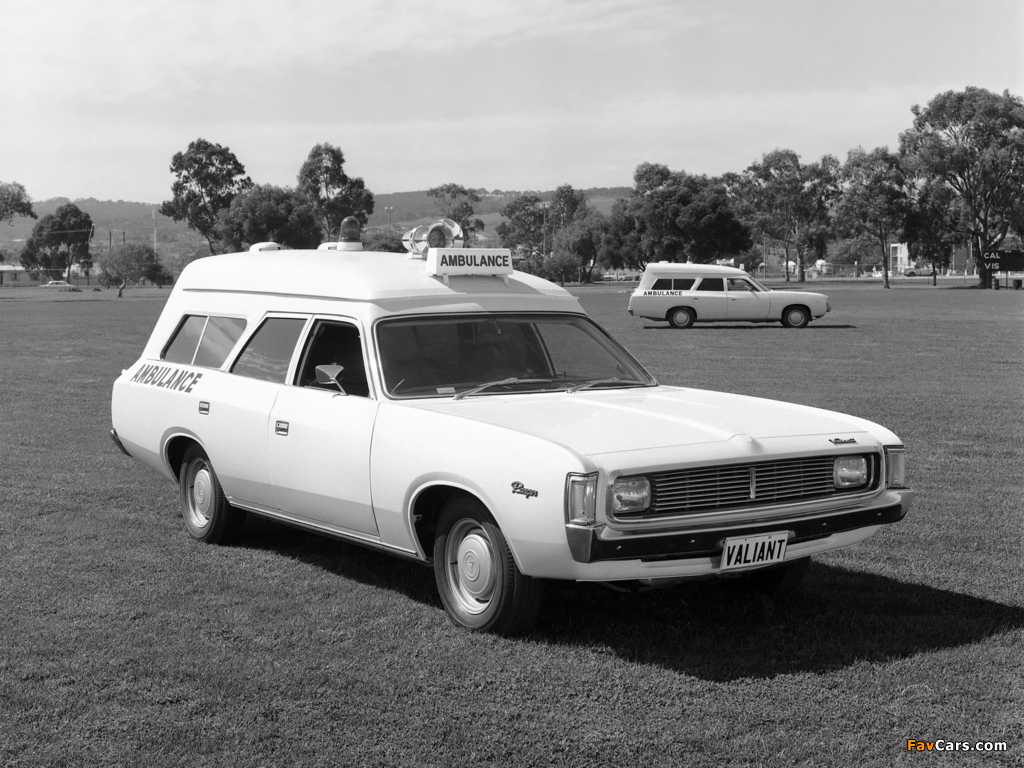 Chrysler Valiant Ranger Ambulance (VH) 1971–73 images (1024 x 768)