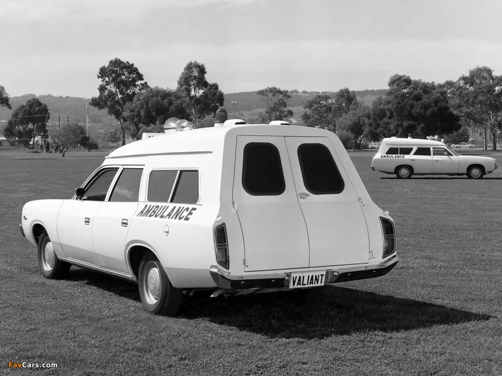 Chrysler Valiant Ranger Ambulance (VH) 1971–73 images (1024 x 768)