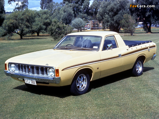 Chrysler Valiant Utility (VJ) 1973–75 photos (640 x 480)