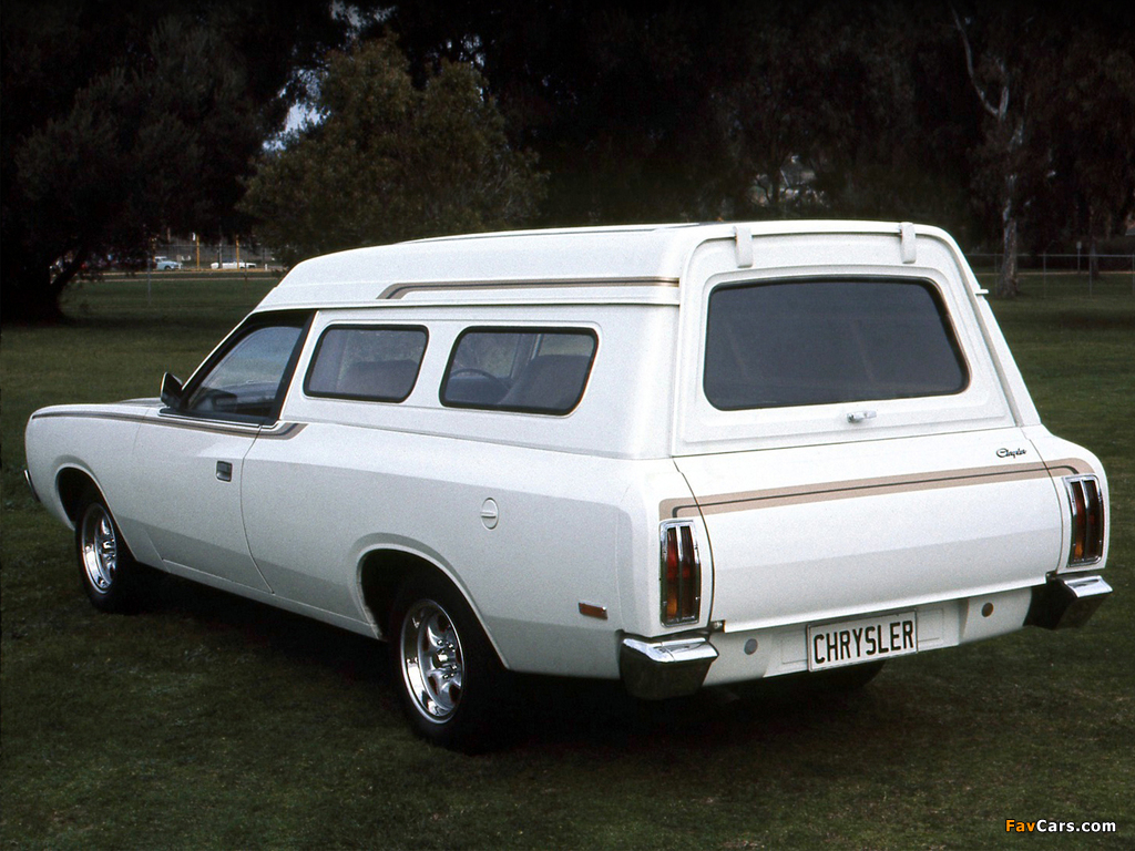 Chrysler Valiant Panel Van (CL) 1976–78 images (1024 x 768)