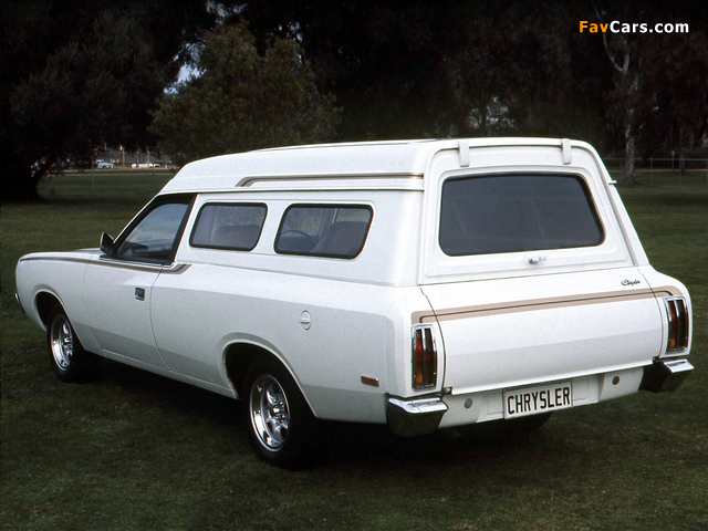 Chrysler Valiant Panel Van (CL) 1976–78 images (640 x 480)