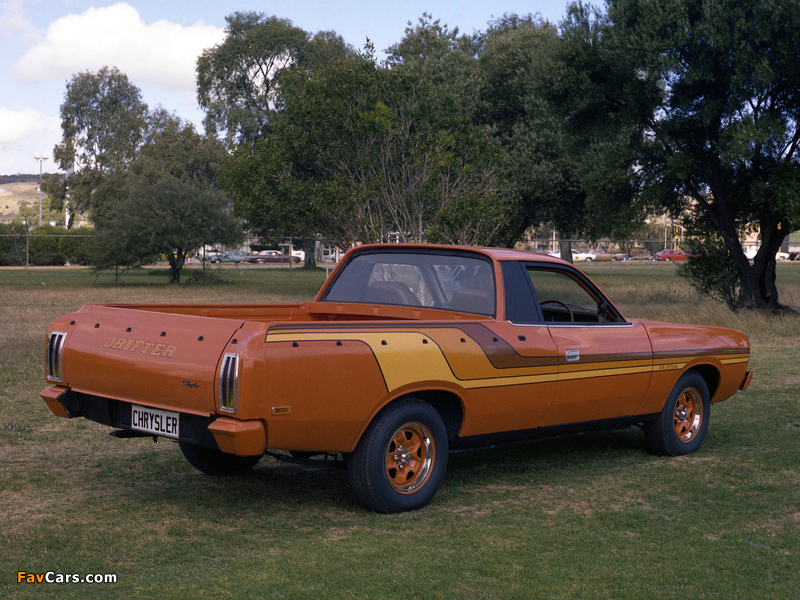 Chrysler Valiant Drifter Utility (CL) 1976–78 photos (800 x 600)