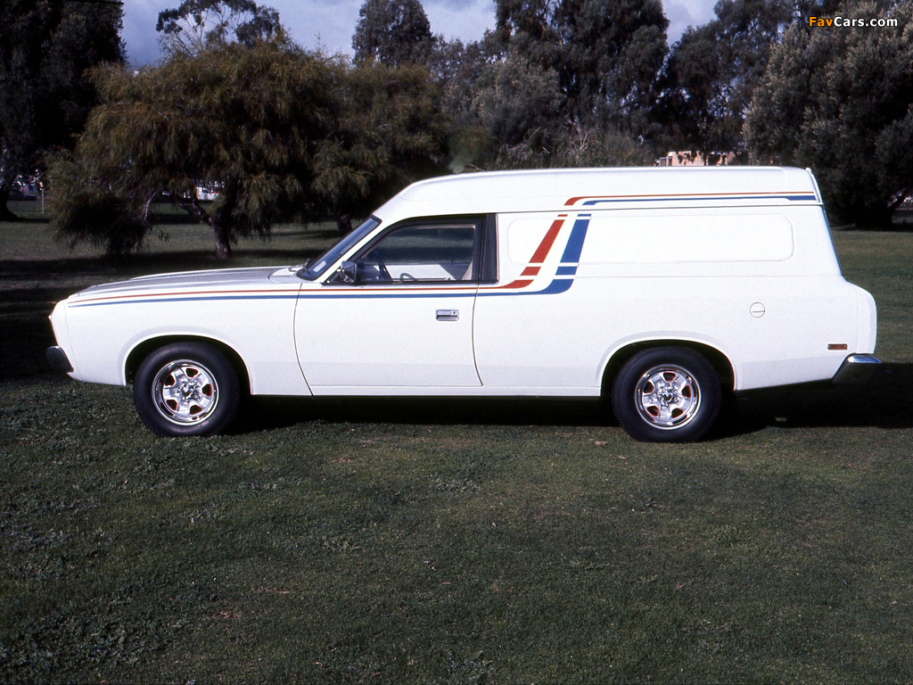 Chrysler Valiant Panel Van (CL) 1976–78 wallpapers (1024 x 768)
