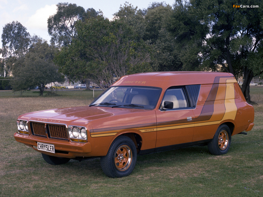 Pictures of Chrysler Valiant Drifter Panel Van (CL) 1976–78 (1024 x 768)