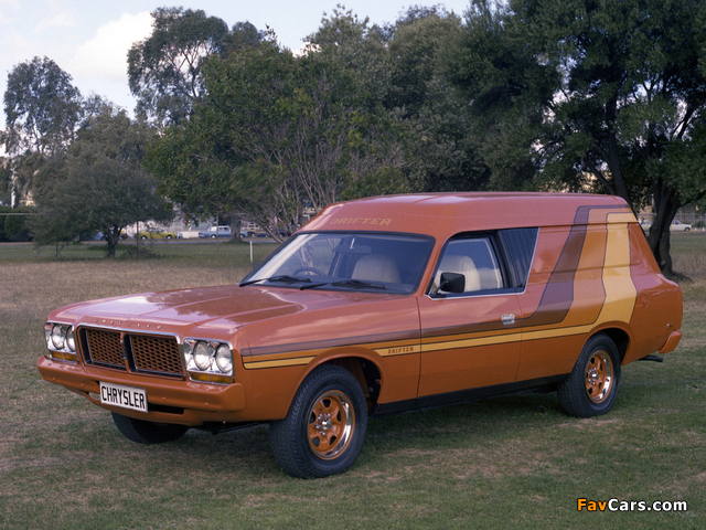 Pictures of Chrysler Valiant Drifter Panel Van (CL) 1976–78 (640 x 480)