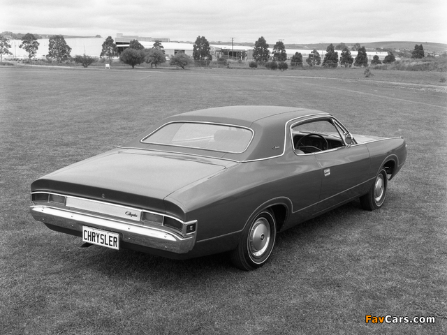 Chrysler Hardtop Coupe (CH) 1971–73 wallpapers (640 x 480)