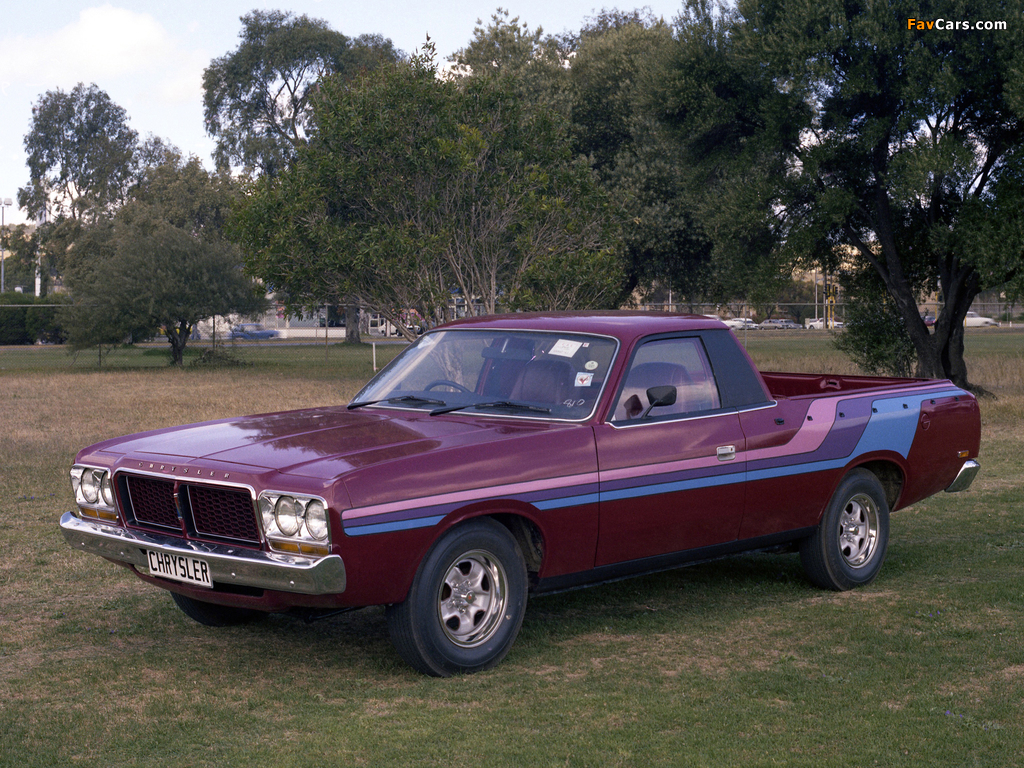 Chrysler Valiant Utility (CL) 1976–78 wallpapers (1024 x 768)