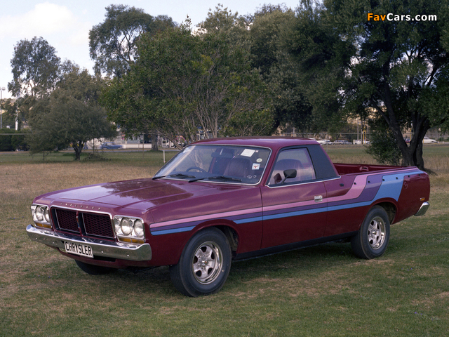 Chrysler Valiant Utility (CL) 1976–78 wallpapers (640 x 480)