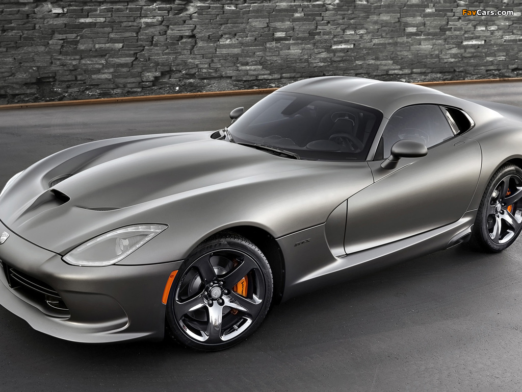 SRT Viper GTS Anodized Carbon Special Edition 2014 wallpapers (1024 x 768)