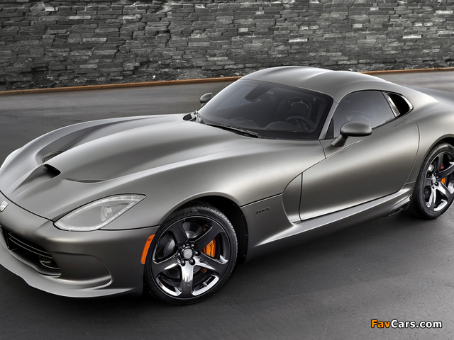 SRT Viper GTS Anodized Carbon Special Edition 2014 wallpapers (640 x 480)