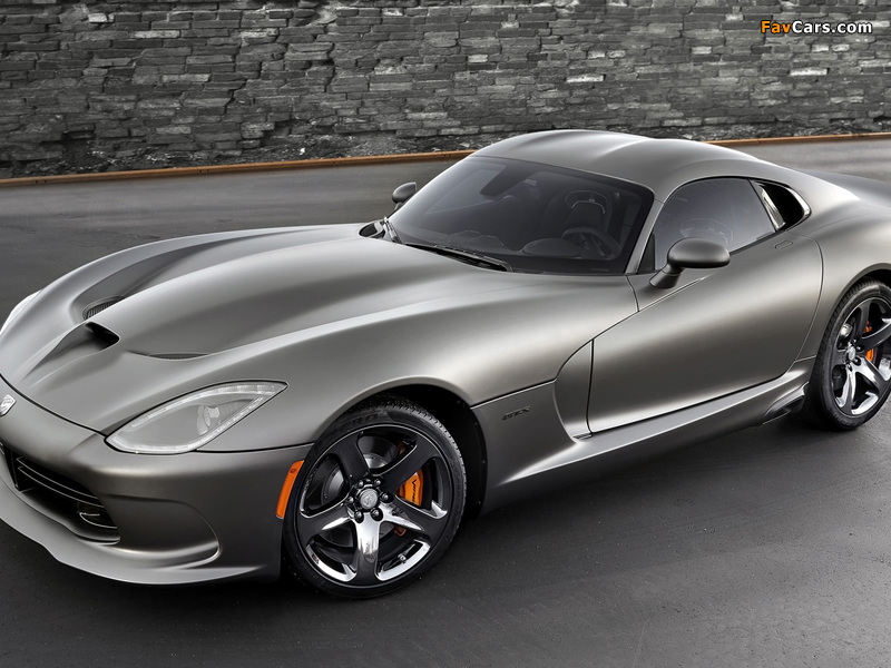 SRT Viper GTS Anodized Carbon Special Edition 2014 wallpapers (800 x 600)