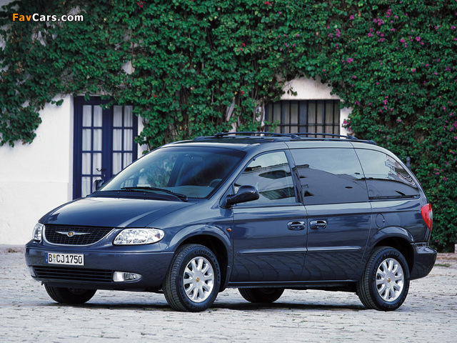 Chrysler Voyager 2000–04 wallpapers (640 x 480)