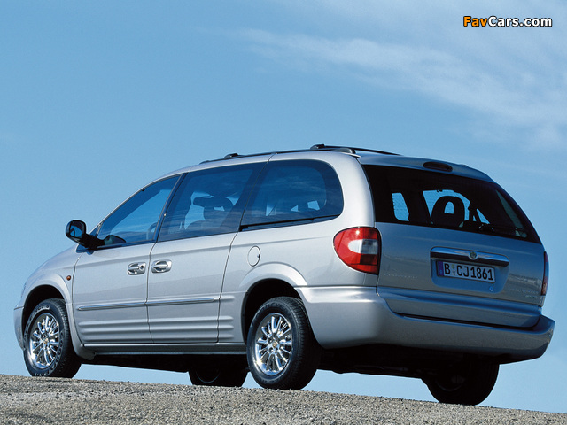 Chrysler Grand Voyager 2000–04 wallpapers (640 x 480)