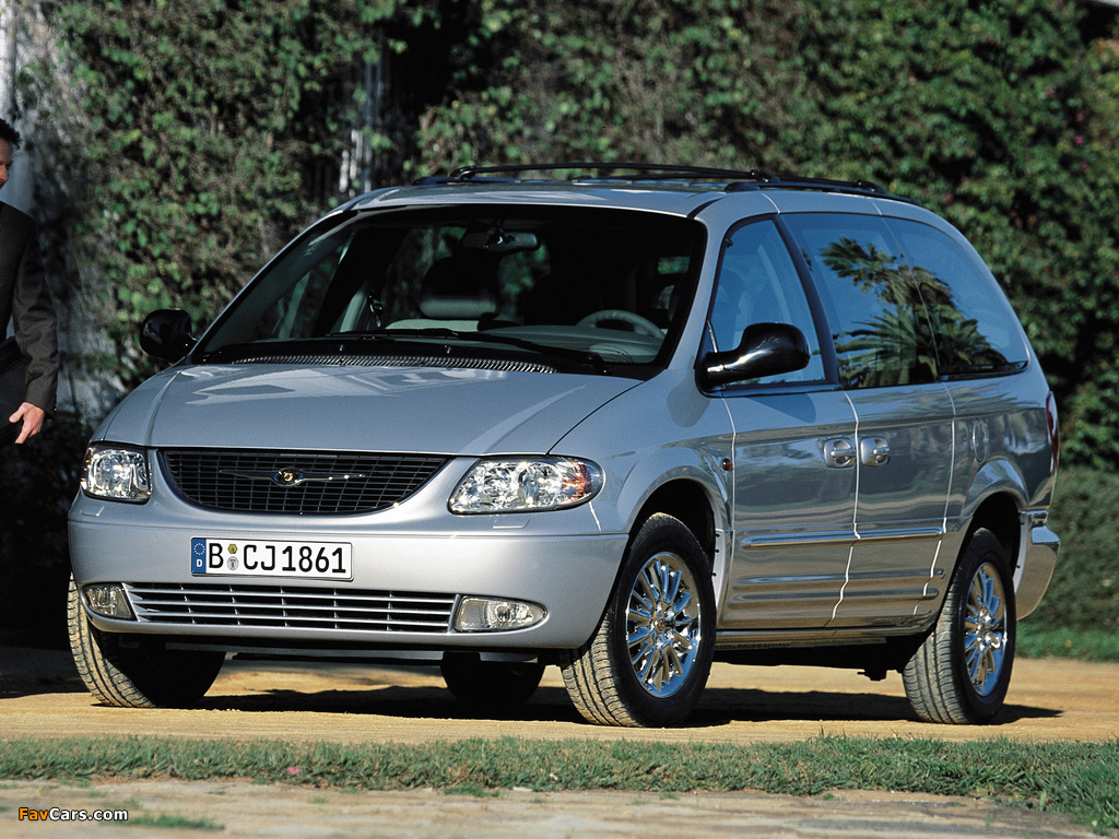 Chrysler Grand Voyager 2000–04 wallpapers (1024 x 768)