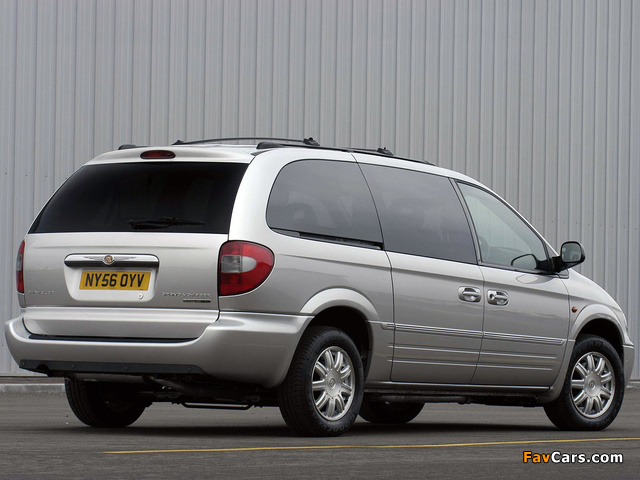 Chrysler Grand Voyager UK-spec 2004–07 images (640 x 480)