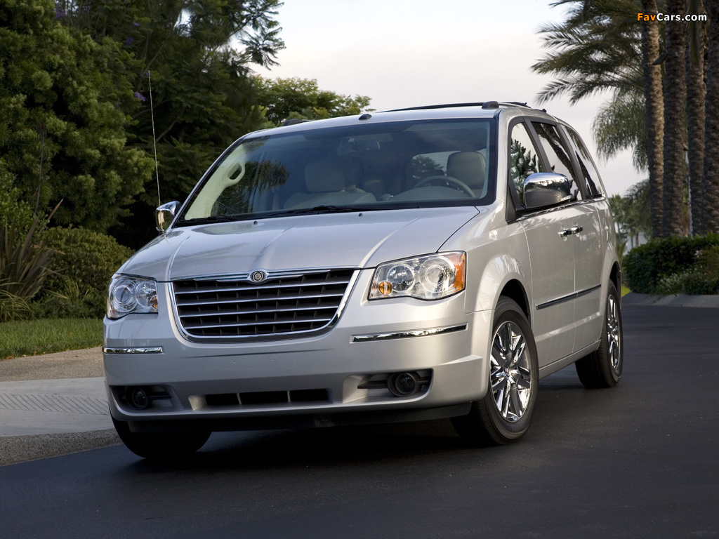 Chrysler Grand Voyager 2008–10 wallpapers (1024 x 768)