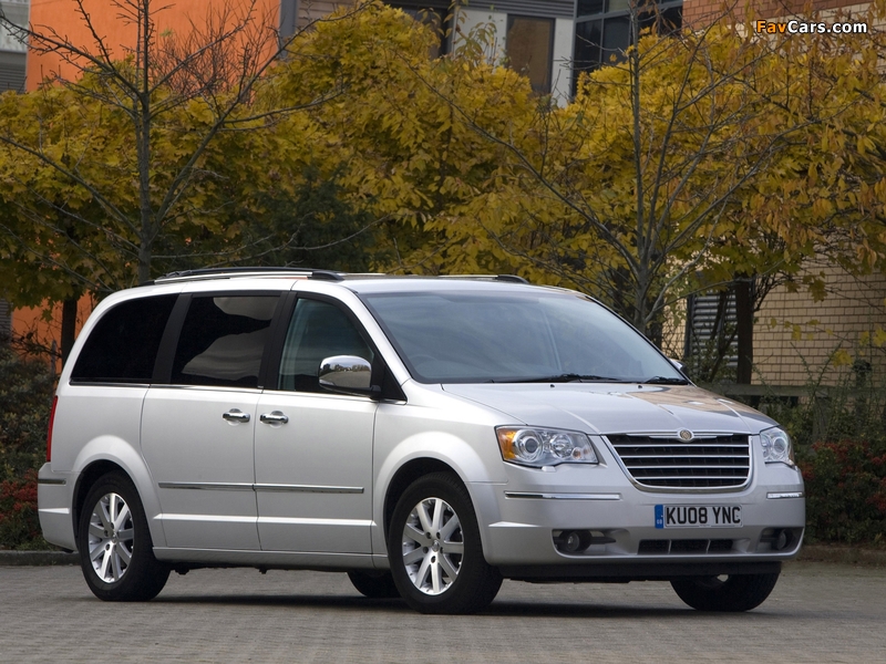 Pictures of Chrysler Grand Voyager UK-spec 2008–10 (800 x 600)