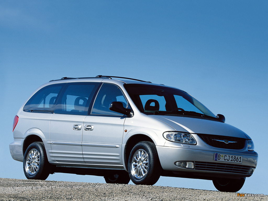 Chrysler Grand Voyager 2000–04 wallpapers (1024 x 768)