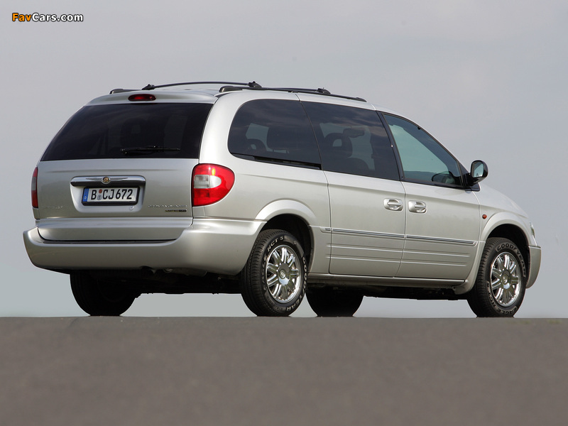 Chrysler Grand Voyager 2004–07 wallpapers (800 x 600)