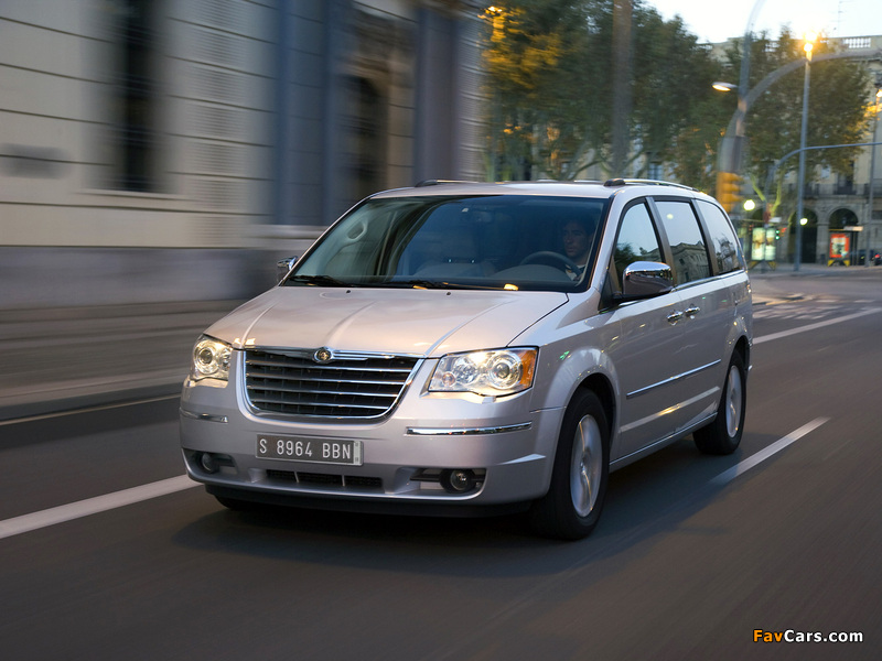 Chrysler Grand Voyager 2008–10 wallpapers (800 x 600)