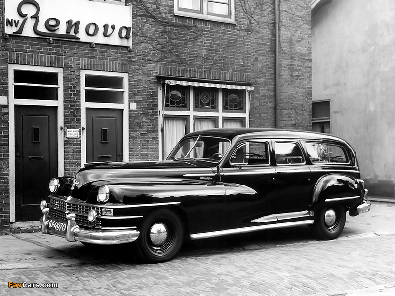 Images of Chrysler Windsor Funeral Car by Renova 1948 (800 x 600)