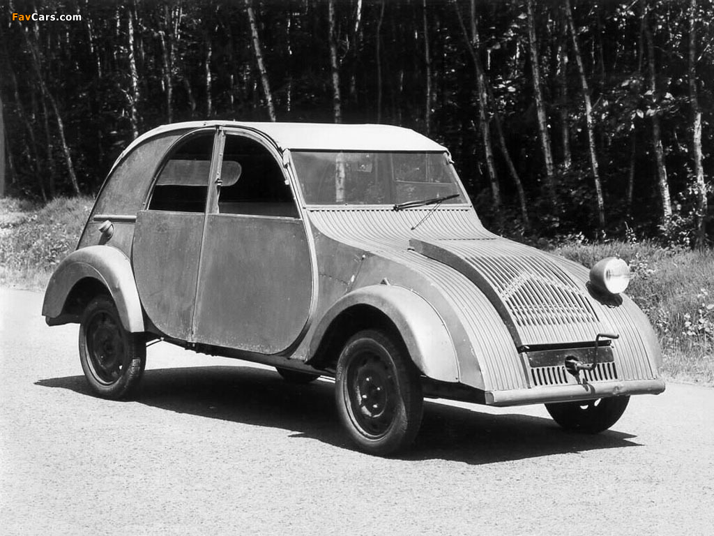 Citroën 2CV Prototype 1939 photos (1024 x 768)