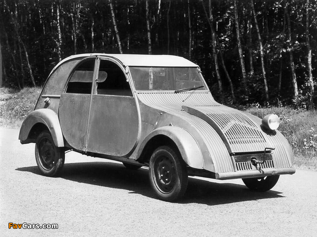 Citroën 2CV Prototype 1939 photos (640 x 480)