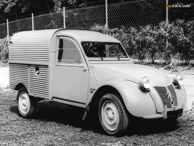 Citroën 2CV Fourgonnette AZU 1955–58 images (800 x 600)