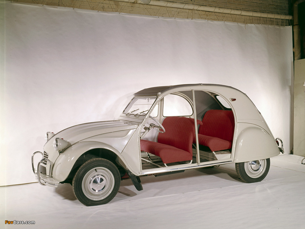 Citroën 2CV 1960–66 wallpapers (1024 x 768)