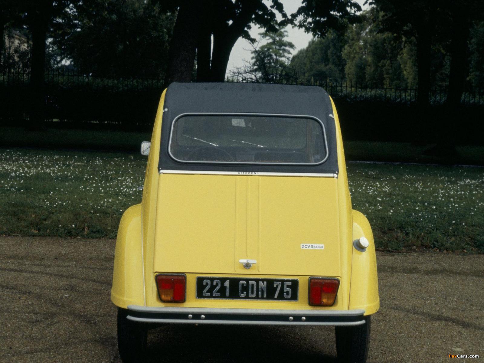 Photos of Citroën 2CV Special 1979–81 (1600 x 1200)