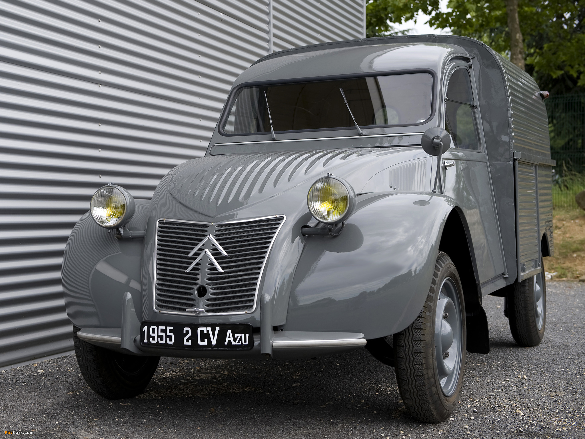 Citroën 2CV Fourgonnette AZU 1955–58 wallpapers (2048 x 1536)