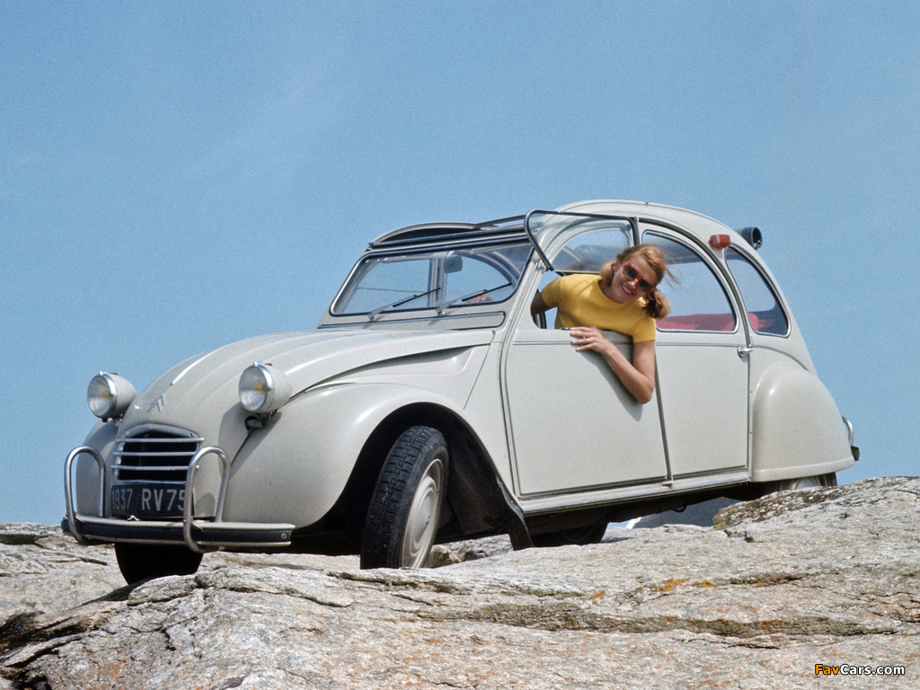 Citroën 2CV 1966–74 wallpapers (1024 x 768)
