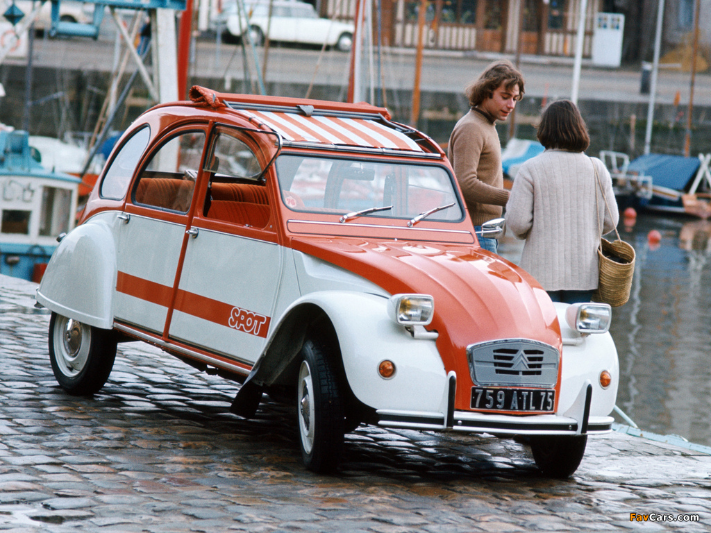 Citroën 2CV Spot 1976 wallpapers (1024 x 768)