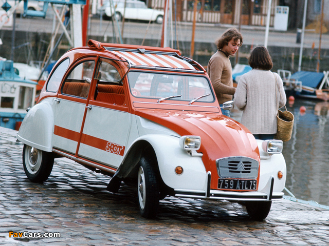 Citroën 2CV Spot 1976 wallpapers (640 x 480)