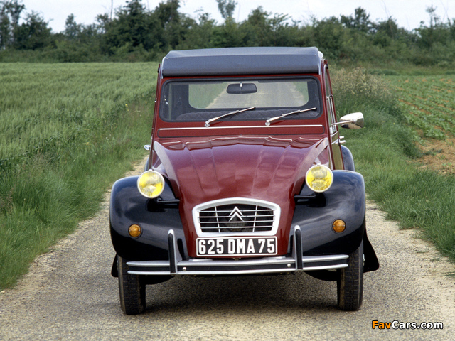 Citroën 2CV6 Charleston 1981–90 wallpapers (640 x 480)