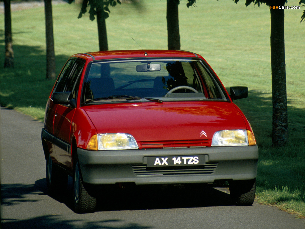 Citroën AX 3-door 1986–91 photos (1024 x 768)