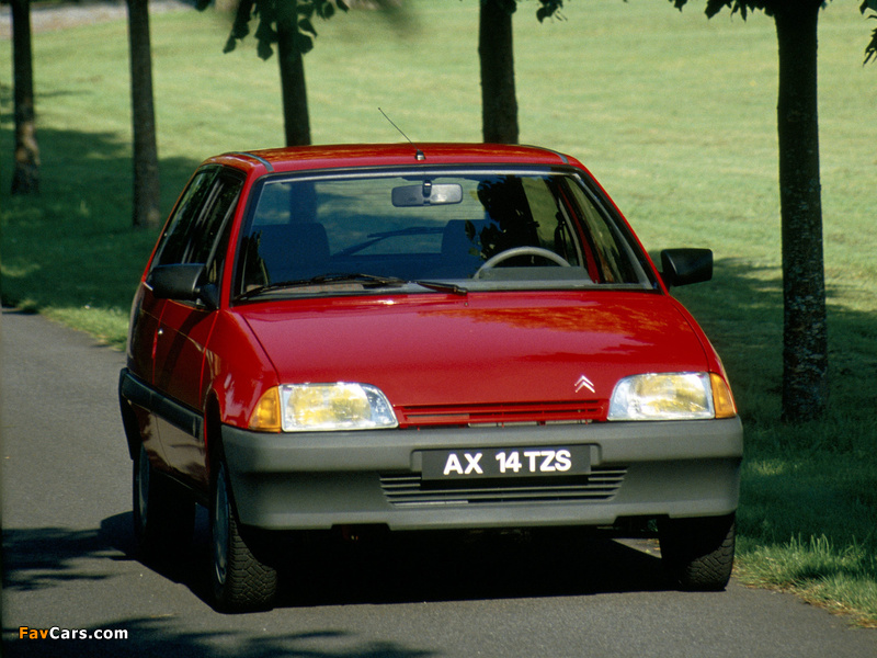 Citroën AX 3-door 1986–91 photos (800 x 600)