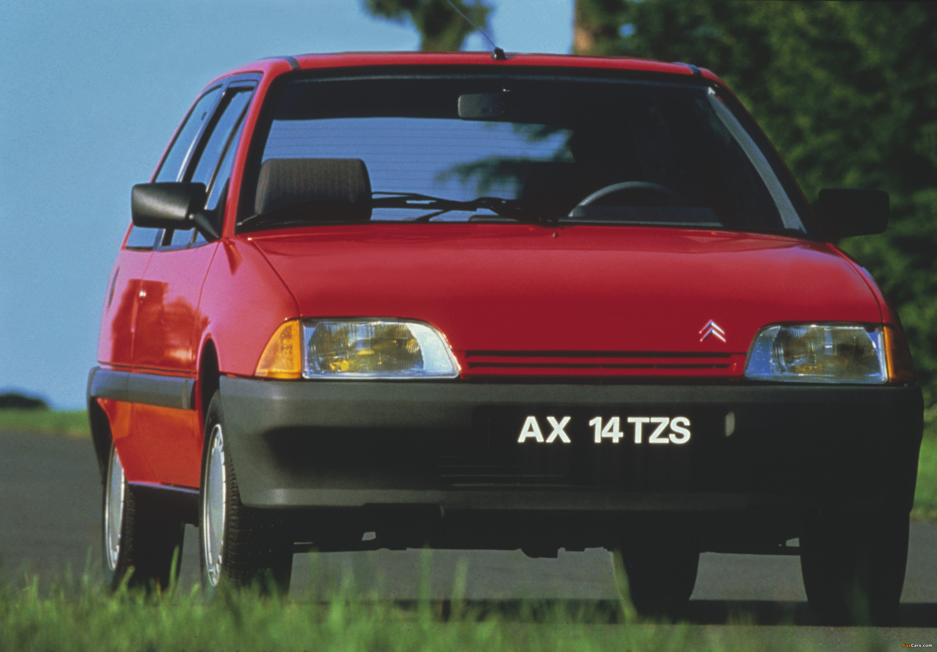 Citroën AX 14 TZS 3-door 1986–88 wallpapers (3220 x 2244)