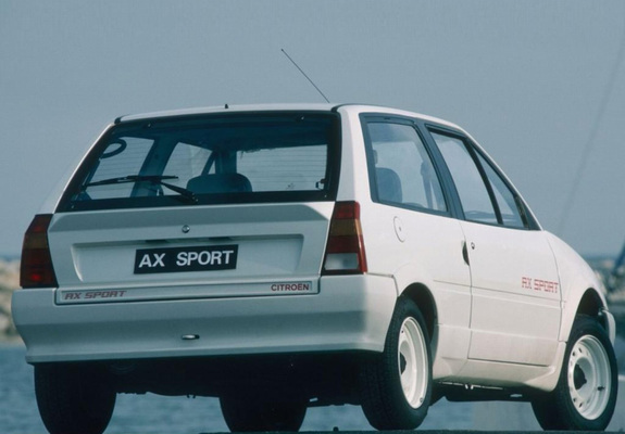 Citroën AX Sport 1987 images