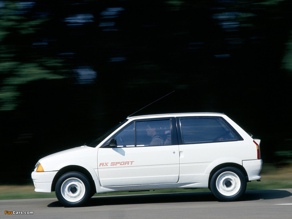 Citroën AX Sport 1987 images (1024 x 768)