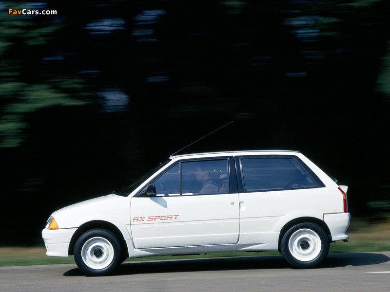 Citroën AX Sport 1987 images (800 x 600)