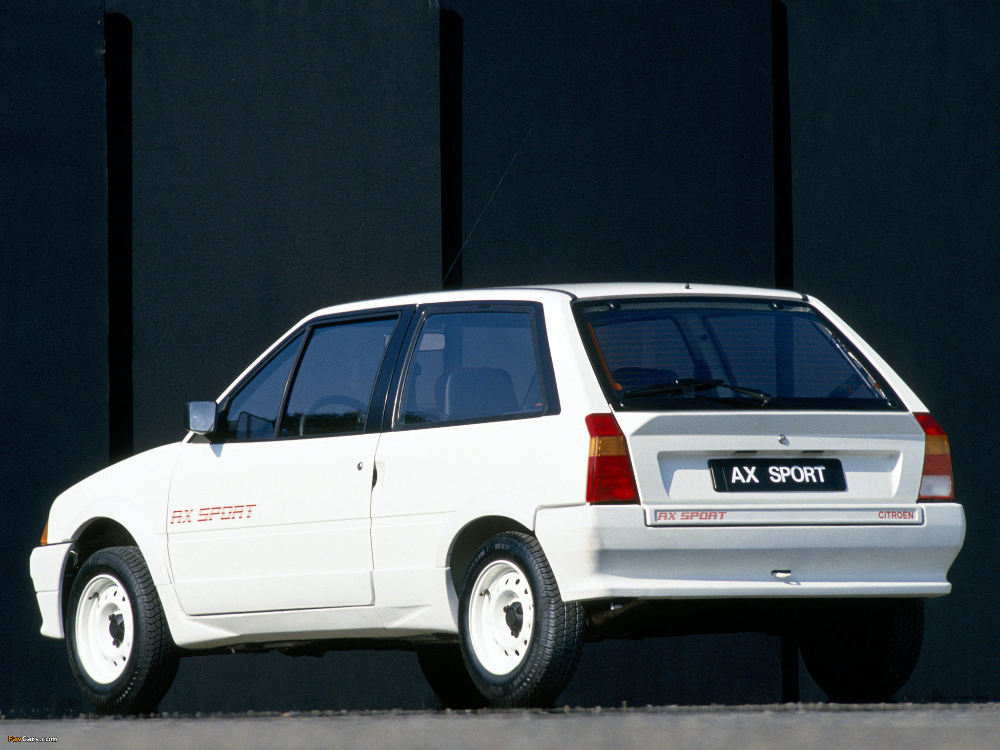 Citroën AX Sport 1987 photos (2048 x 1536)