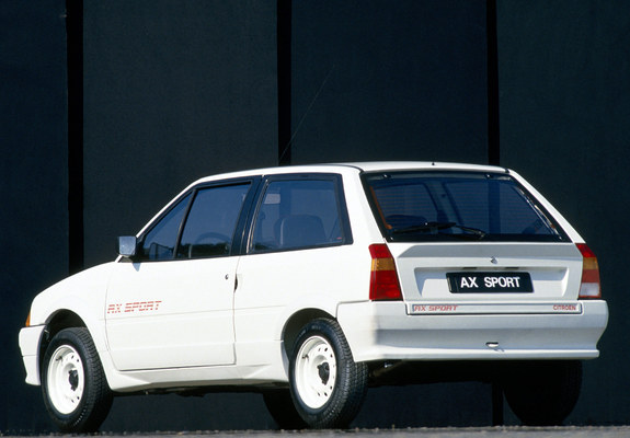 Citroën AX Sport 1987 photos