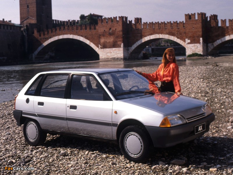 Citroën AX 10 TRE 5-door 1987–91 wallpapers (800 x 600)