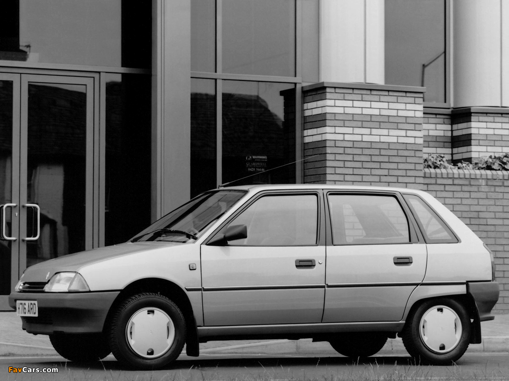 Citroën AX 5-door UK-spec 1988–91 photos (1024 x 768)
