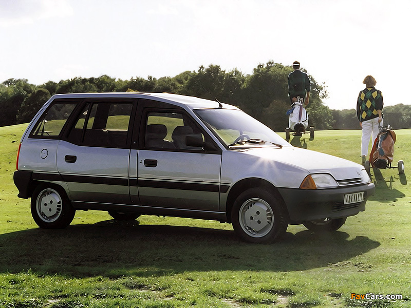 Citroën AX Van Evasion Prototype by Heuliez 1988 pictures (800 x 600)