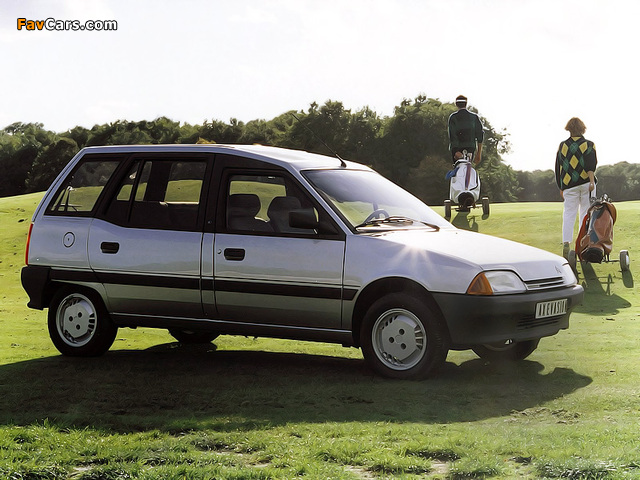 Citroën AX Van Evasion Prototype by Heuliez 1988 pictures (640 x 480)