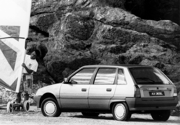 Citroën AX 5-door 1988–91 pictures